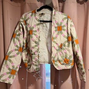 Quilted and Patterned Jacket